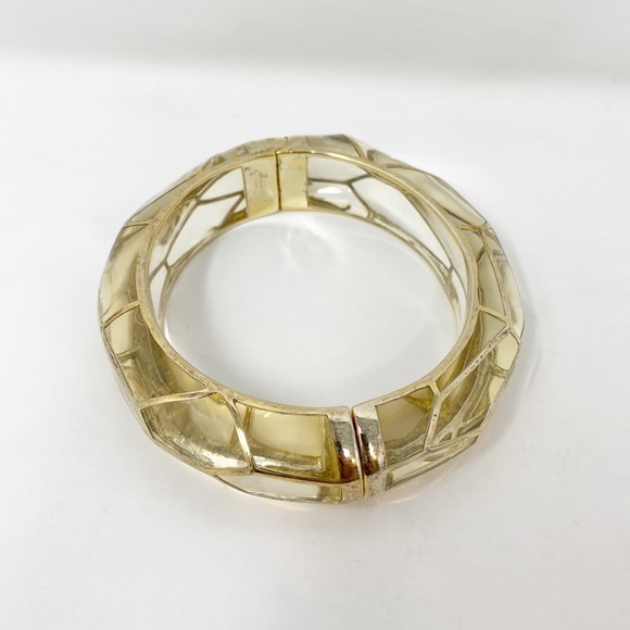Cristina Sabatini MP Wall Bangle Bracelet 18k Gold - Picture 2 of 13